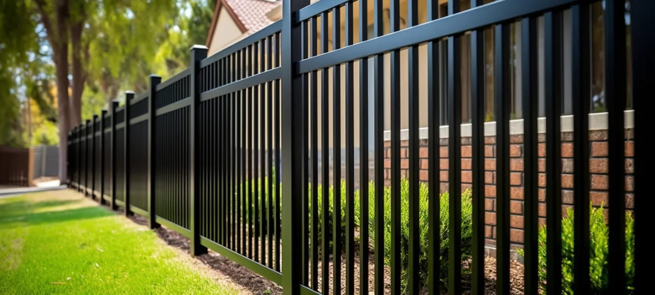 House in Gympie secured with tall Aluminium fence